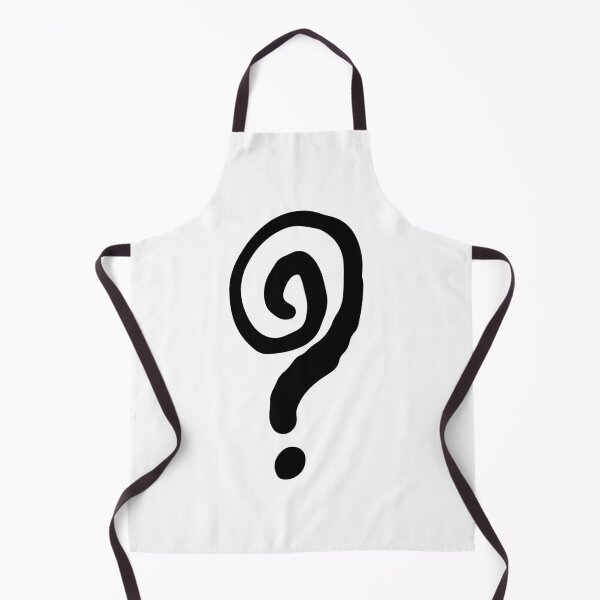 Item preview, How Did I Get Here Question Mark Black designed and sold by ArtCreations79.