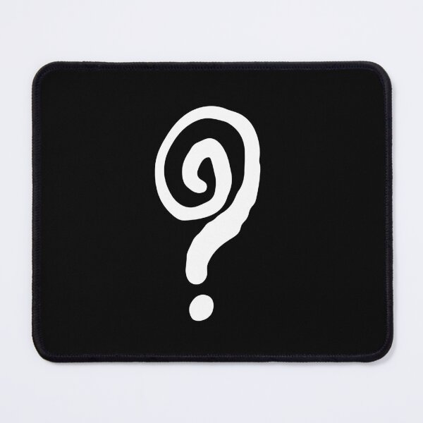 Item preview, How Did I Get Here Question Mark White designed and sold by ArtCreations79.