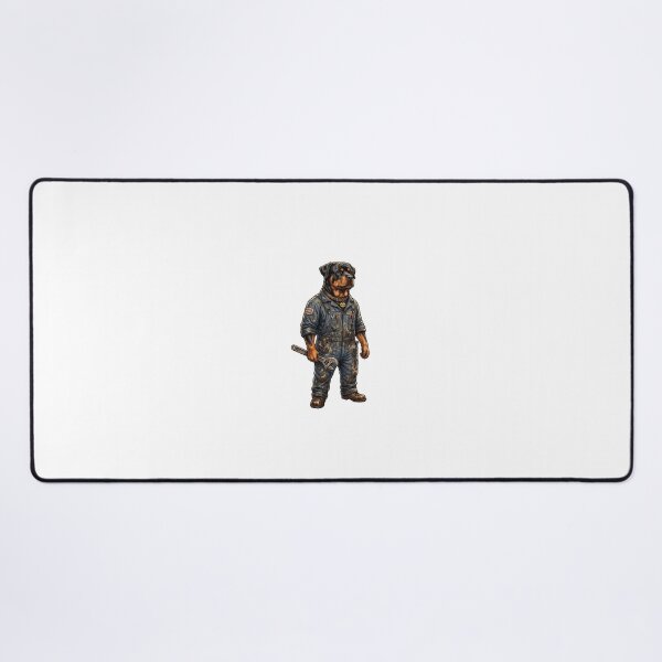 Item preview, Honest Work: Rottweiler Mechanic of Classics designed and sold by PictoVibe.