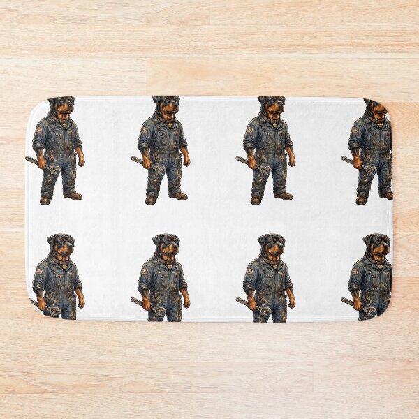 Item preview, Honest Work: Rottweiler Mechanic of Classics designed and sold by PictoVibe.