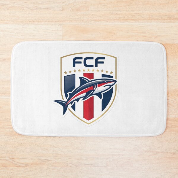 Item preview, FCF Shark Football Sticker | Shark Soccer Crest Design | Football Club Emblem | Sports Fan Graphic | Shark Logo Art designed and sold by Bhaskar Digital Art.