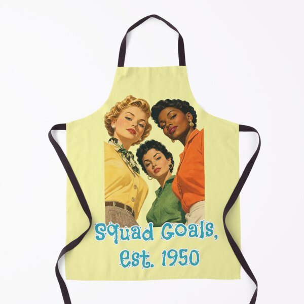 Item preview, Retro Pinup Women's Squad Goals Est 1950 designed and sold by Mauswohn.