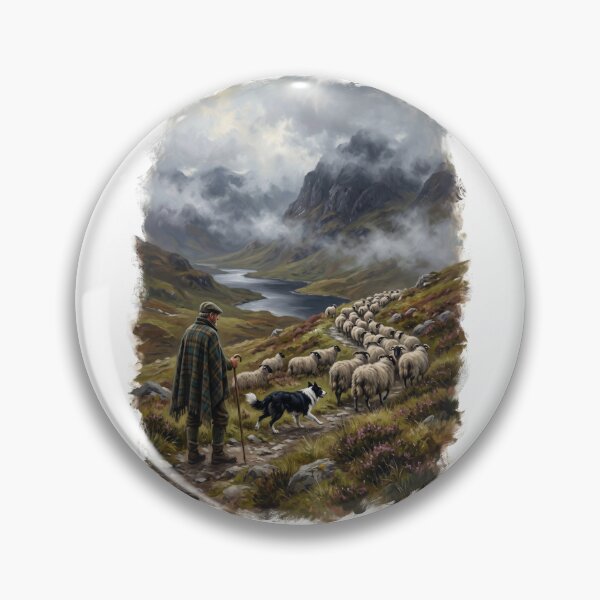 Item preview, Highlands Guide: Collie Shepherd of Scotland designed and sold by PictoVibe.