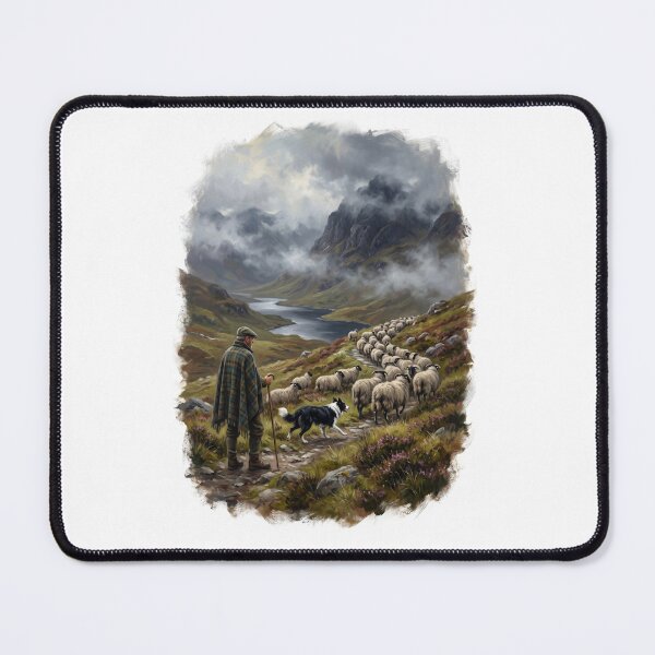 Item preview, Highlands Guide: Collie Shepherd of Scotland designed and sold by PictoVibe.