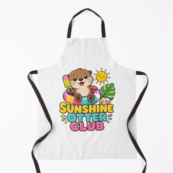 Item preview, Cute Sunshine Otter Summer Club designed and sold by Lobory.