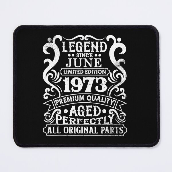 Item preview, Aged To Perfection 1973 Vintage Birthday Limited Edition Retro Gift designed and sold by OliviaHayesArt.