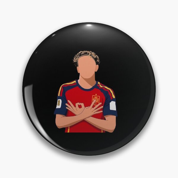 Item preview, Lamine Yamal Spain World Cup Sign Faceless Minimalist designed and sold by ArtCreations79.