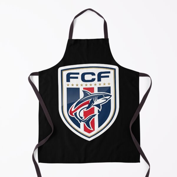 Item preview, FCF Shark Crest Sticker | Shark Football Club Logo | Soccer Badge Design | Sports Emblem Graphic | Shark Fan Gift designed and sold by Bhaskar Digital Art.