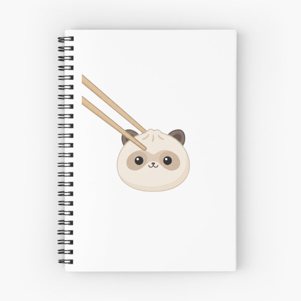 Item preview, Raccoon Dumpling cute kawaii chinese food funny adorable designed and sold by CheeseBlueprint.