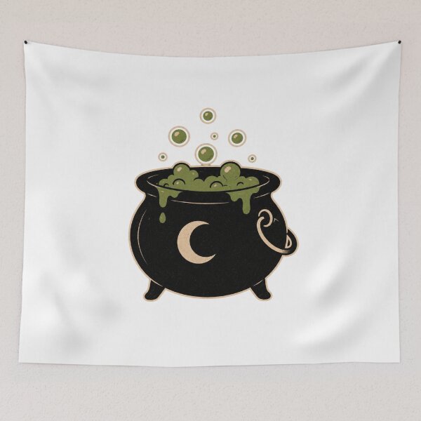Item preview, Retro Witch Cauldron designed and sold by MySthore.