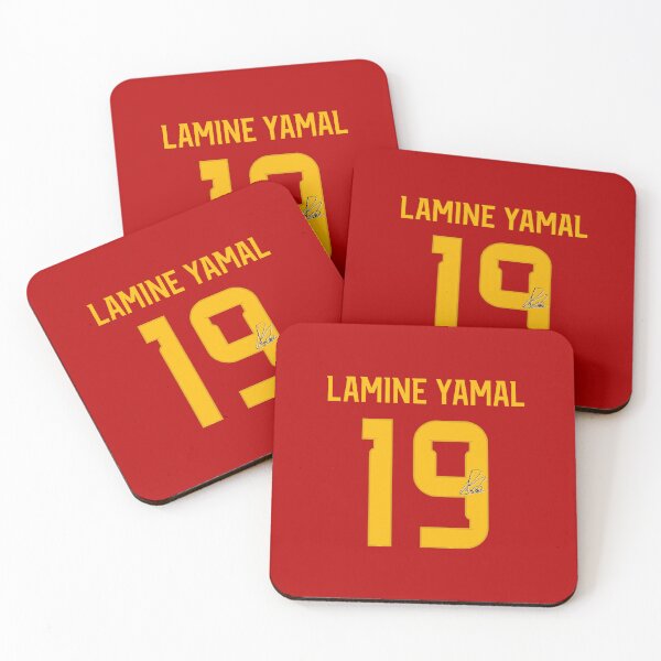Item preview, Lamine Yamal #19 Spain Football designed and sold by ArtCreations79.