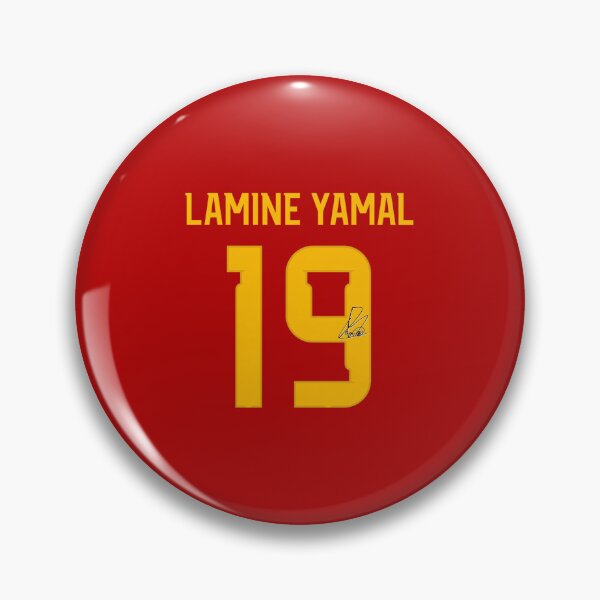 Item preview, Lamine Yamal #19 Spain Football designed and sold by ArtCreations79.