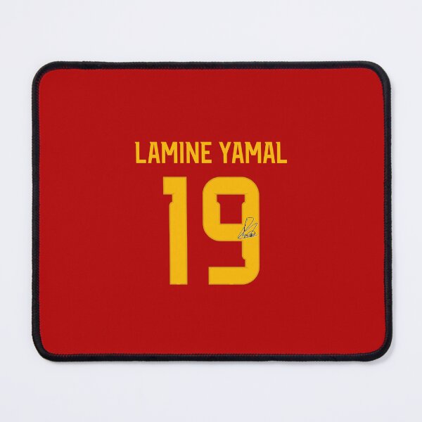 Item preview, Lamine Yamal #19 Spain Football designed and sold by ArtCreations79.