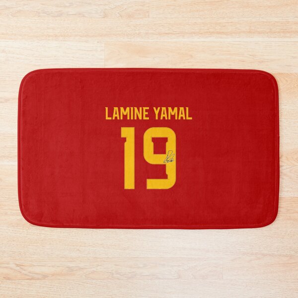 Item preview, Lamine Yamal #19 Spain Football designed and sold by ArtCreations79.
