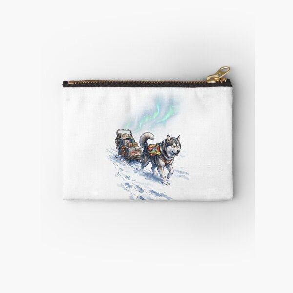 Item preview, Arctic Mission: Malamute Transporting Hope designed and sold by PictoVibe.