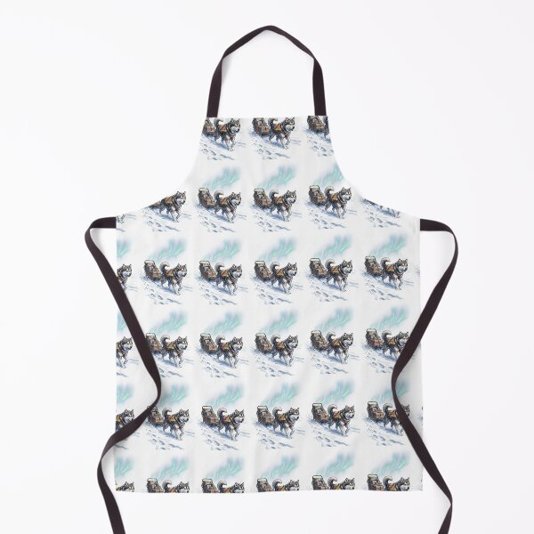 Item preview, Arctic Mission: Malamute Transporting Hope designed and sold by PictoVibe.