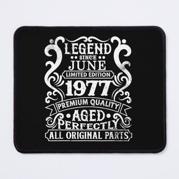 Item preview, Aged To Perfection 1977 Vintage Birthday Limited Edition Retro Gift designed and sold by OliviaHayesArt.