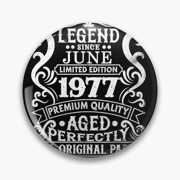 Item preview, Aged To Perfection 1977 Vintage Birthday Limited Edition Retro Gift designed and sold by OliviaHayesArt.