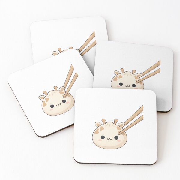 Item preview, Giraffe Dumpling cute kawaii chinese food funny adorable designed and sold by CheeseBlueprint.