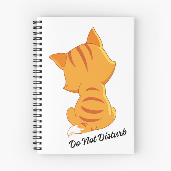 Item preview, Do Not Disturb Cat Sticker – Cute Introvert Kitty Design designed and sold by Saroj Snehi.