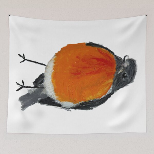 Item preview, Flame Robin designed and sold by woodland-towers.