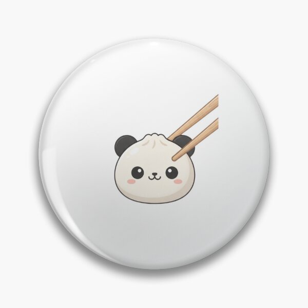 Item preview, Panda Dumpling cute kawaii chinese food funny adorable designed and sold by CheeseBlueprint.