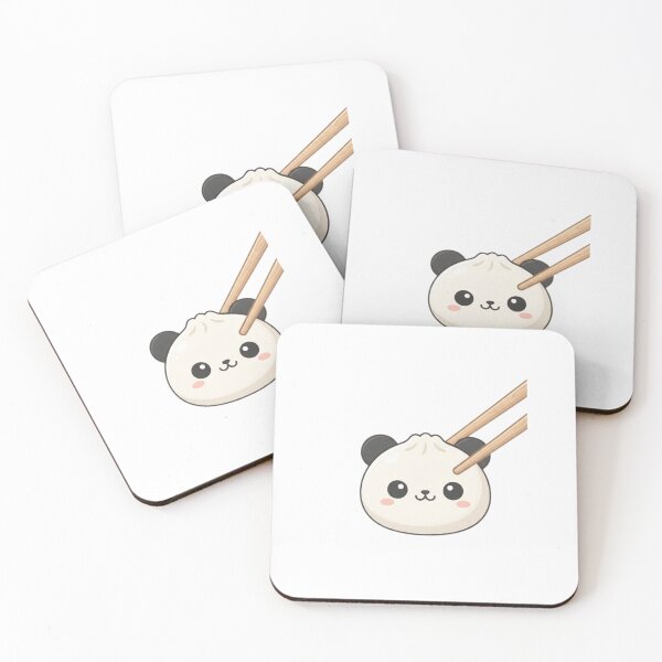 Item preview, Panda Dumpling cute kawaii chinese food funny adorable designed and sold by CheeseBlueprint.