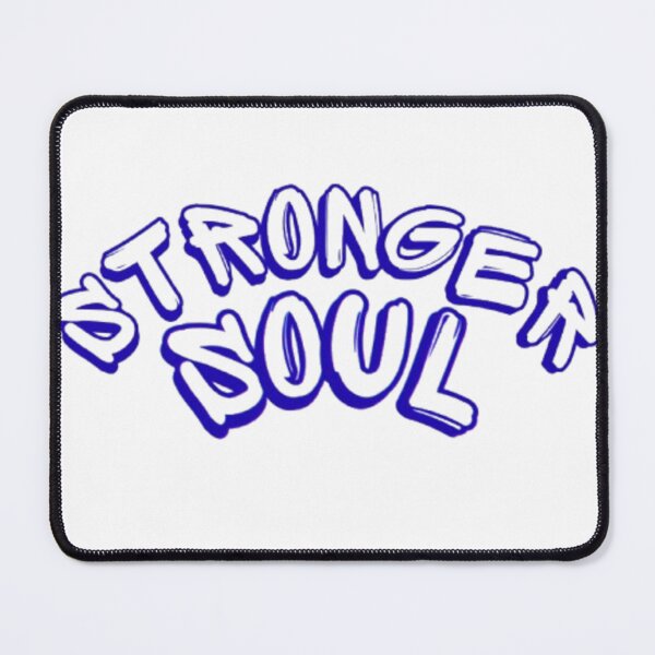 Item preview, Stronger Soul - Blue Graffiti 3D Bubble Text designed and sold by Mittal-Designs.