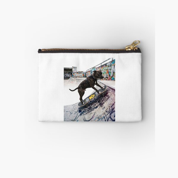 Item preview, Urban Style: Staffordshire Bull Terrier at the Skate Park  designed and sold by PictoVibe.