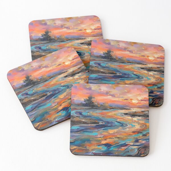 Item preview, Abstract river designed and sold by CarrieMcDadeCreations.