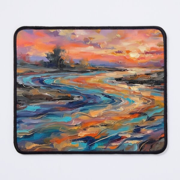 Item preview, Abstract river designed and sold by CarrieMcDadeCreations.