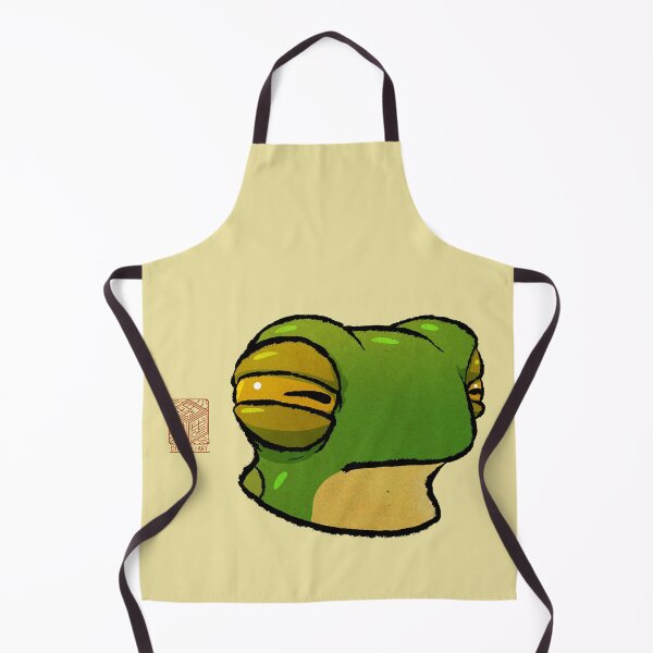 Item preview, Suspicious Frog Cute Expression Reaction Animal Asian Art Illustration designed and sold by DingHuArt.
