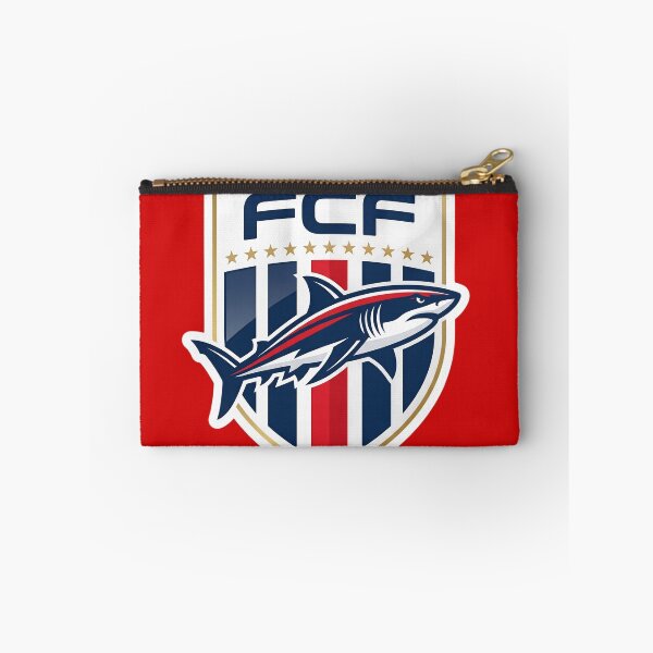 Item preview, FCF Shark Soccer Crest Sticker | Shark Football Club Badge | Modern Sports Logo | Football Fan Gift | Shark Emblem Design designed and sold by Bhaskar Digital Art.