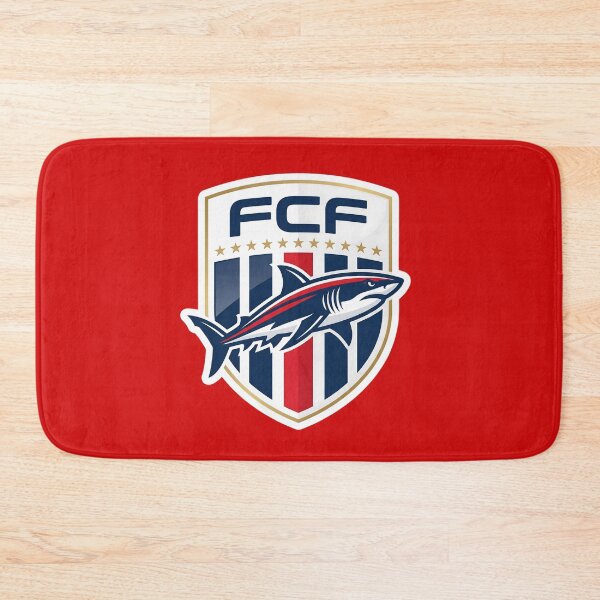 Item preview, FCF Shark Soccer Crest Sticker | Shark Football Club Badge | Modern Sports Logo | Football Fan Gift | Shark Emblem Design designed and sold by Bhaskar Digital Art.