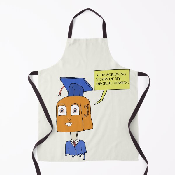 Item preview, Artificial Intelligence Erased Graduate Jobs designed and sold by Shooz34.