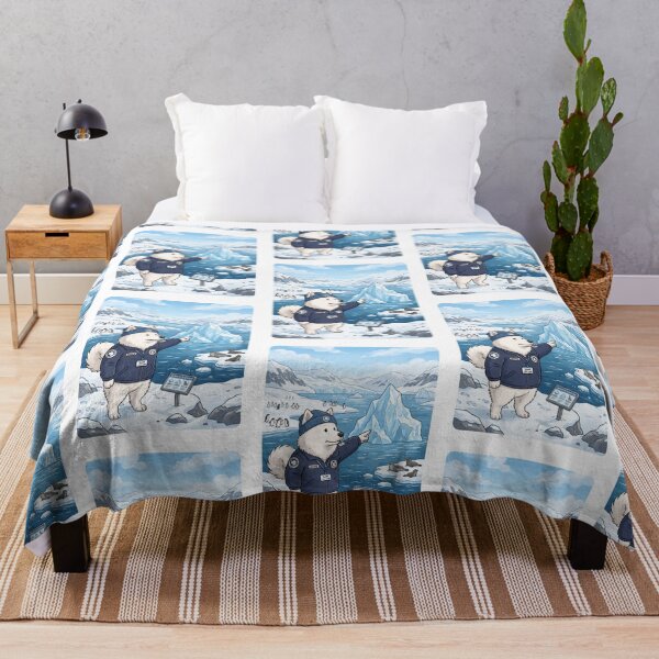 Item preview, Polar Guide: Samoyedo on the Edge of Ice designed and sold by PictoVibe.