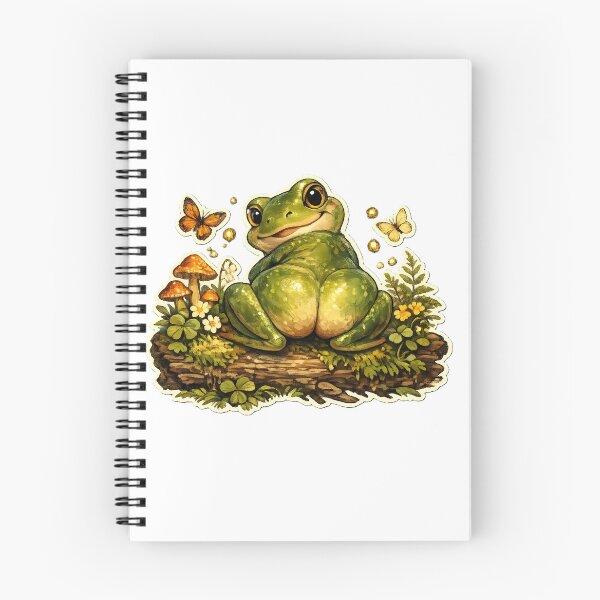 Item preview, Cute Frog Butt Sticker | Funny Cottagecore Frog Vintage Art designed and sold by emotions23.