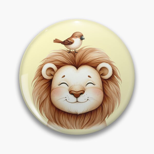 Item preview, Adorable Baby Lion Cub designed and sold by VibeShift Studio.