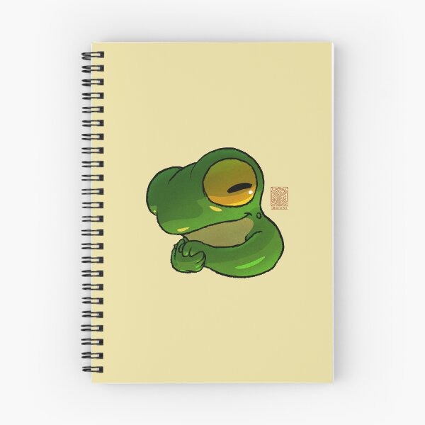 Item preview, Commit Frog No Text Cute Expression Reaction Animal Asian Art Illustration designed and sold by DingHuArt.