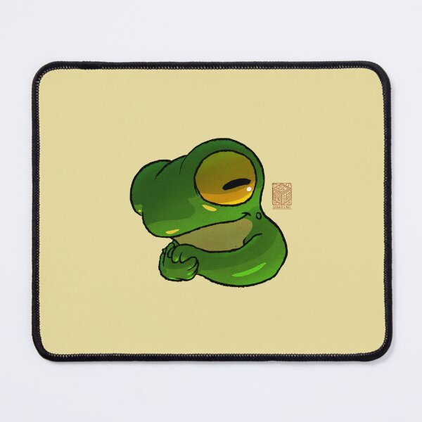 Item preview, Commit Frog No Text Cute Expression Reaction Animal Asian Art Illustration designed and sold by DingHuArt.