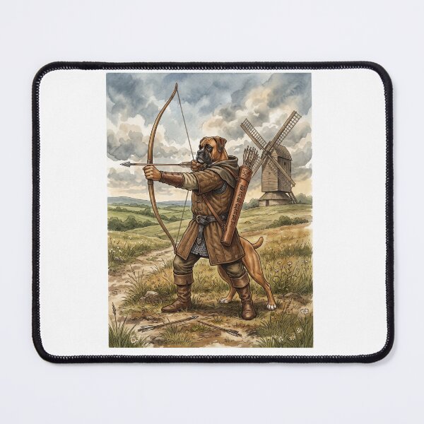 Item preview, Precision Shot: Boxer as Medieval Archer designed and sold by PictoVibe.