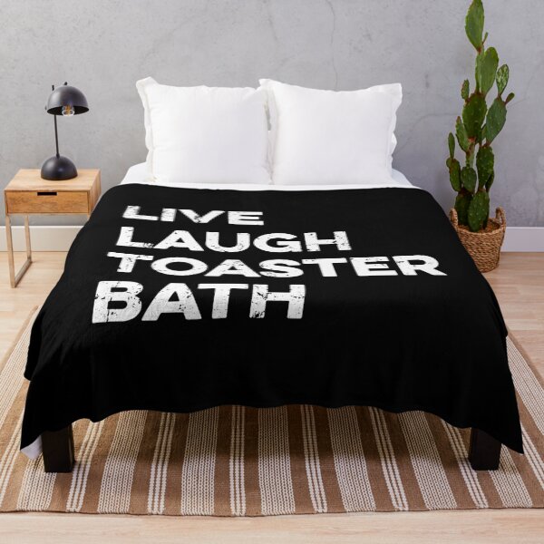 Item preview, Live Laugh Toaster Bath designed and sold by maurrathania.