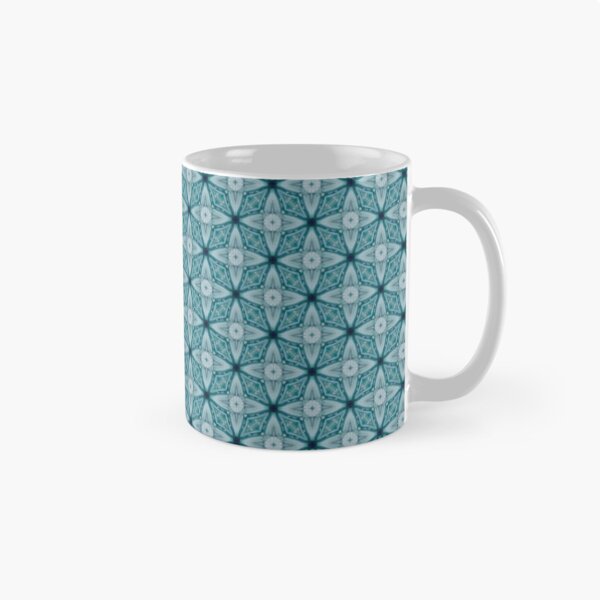 Item preview, Antique Triple Blue Pattern designed and sold by Shy Fractal Designs.