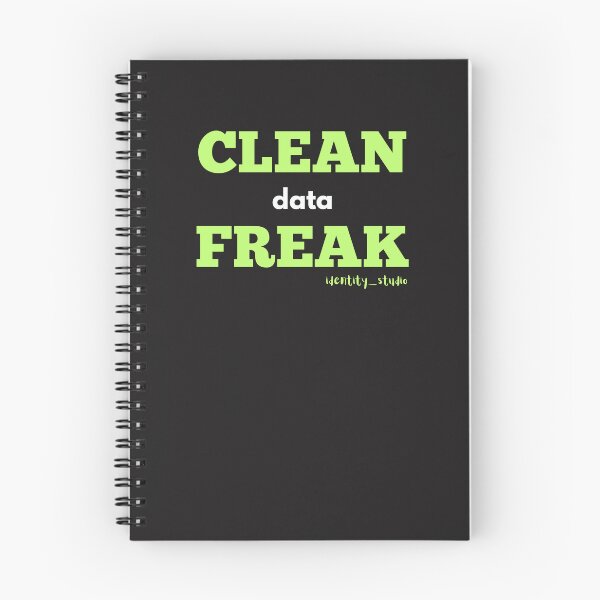 Item preview, Clean Data Freak - Funny Data Cleaning designed and sold by Identity Studio.