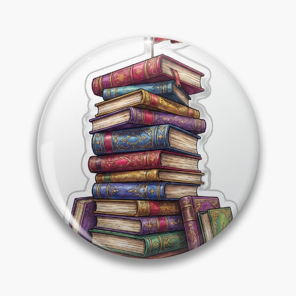 Item preview, Massive TBR Pile Book Stack Reader Humor designed and sold by ryanguas.