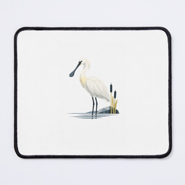Item preview, Silent Eurasian Spoonbill designed and sold by Norvian.