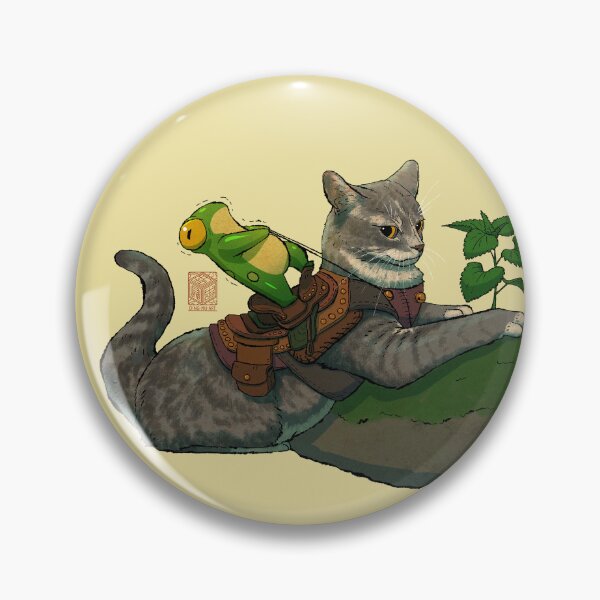 Item preview, Stubborn Cat and Frog Cute Expression Reaction Animal Asian Art Illustration designed and sold by DingHuArt.