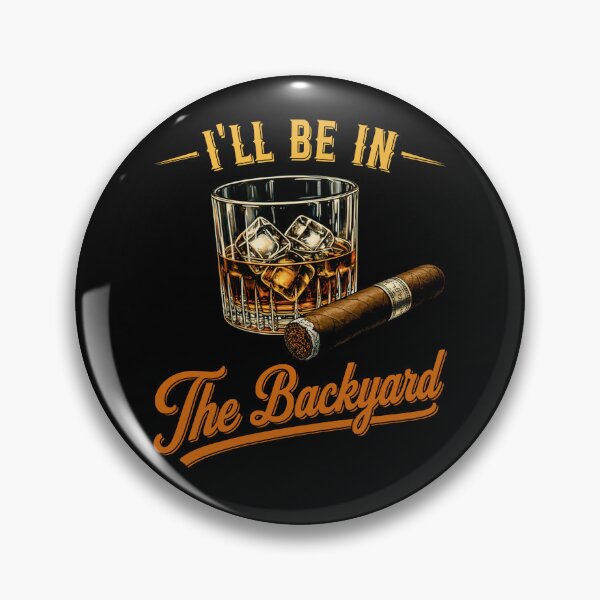 Item preview, I'll Be In The Backyard Vintage Retro designed and sold by studio-ssaam.