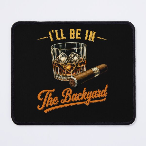 Item preview, I'll Be In The Backyard Vintage Retro designed and sold by studio-ssaam.