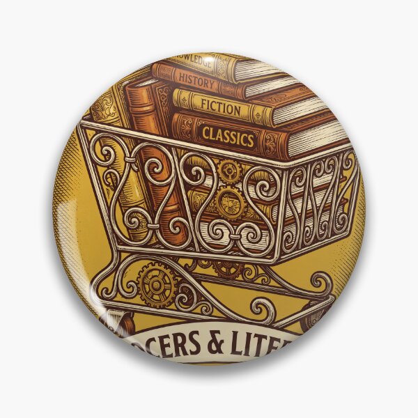 Item preview, Shopping Cart Full Of Books Reader Humor designed and sold by ryanguas.